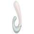 Satisfyer Heat Wave - vibrator inteligent, cu încălzire și braț (mentă)