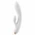 Satisfyer Double Flex - vibrator inteligent dublu pentru clitoris (alb) 