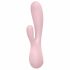 Satisfyer Mono Flex - vibrator inteligent rezistent la apă (roz pal) 