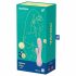 Satisfyer Mono Flex - vibrator inteligent rezistent la apă (roz pal) 