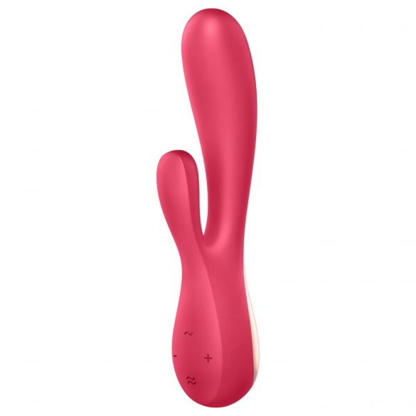 Satisfyer Mono Flex - vibrator inteligent și rezistent la apă (roșu) 