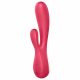 Satisfyer Mono Flex - vibrator inteligent și rezistent la apă (roșu) 