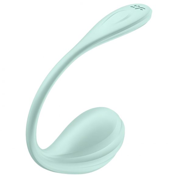 Satisfyer Smooth Petal - ou vibratoare inteligent (verde)