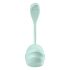 Satisfyer Smooth Petal - ou vibrator inteligent (verde) 