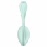 Satisfyer Smooth Petal - ou vibrator inteligent (verde) 