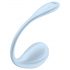 Satisfyer Smooth Petal - ou vibrant inteligent (albastru)