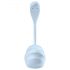 Satisfyer Smooth Petal - ou vibrant inteligent (albastru)