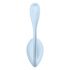 Satisfyer Smooth Petal - ou vibrator inteligent (albastru) 