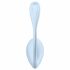 Satisfyer Smooth Petal - ou vibrator inteligent (albastru) 