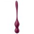 Satisfyer Love Birds Vary - bilă geisha inteligentă și variabilă (burgund)