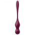 Satisfyer Love Birds Vary - bilă geisha inteligentă și variabilă (burgund)