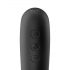 Satisfyer Dual Kiss - vibrator vaginal și clitoridian cu acumulator (negru)