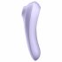 Satisfyer Dual Pleasure - vibrator inteligent cu aer 2in1 (mov) 