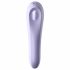 Satisfyer Dual Pleasure - vibrator inteligent cu aer 2in1 (mov) 