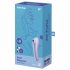 Satisfyer Dual Pleasure - vibrator inteligent cu aer 2in1 (mov) 