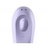 Satisfyer Dual Pleasure - vibrator inteligent cu aer 2in1 (mov) 