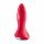 Satisfyer Rotator Plug 1 - vibrator anal cu perle, reîncărcabil (roșu) 