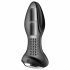 Satisfyer Rotator Plug 2 - vibrator anal cu perle, reîncărcabil (negru) 