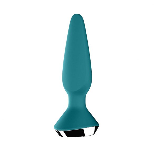 Satisfyer Plug-ilicious 1 - vibrator anal inteligent (verde) 