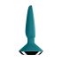 Satisfyer Plug-ilicious 1 - vibrator anal inteligent (verde) 