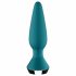 Satisfyer Plug-ilicious 1 - vibrator anal inteligent (verde) 