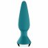 Satisfyer Plug-ilicious 1 - vibrator anal inteligent (verde) 