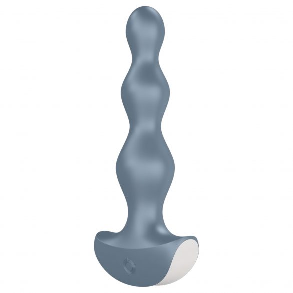 Satisfyer Lolli-Plug 2 - vibrator anal rezistent la apă, cu acumulator (gri) 