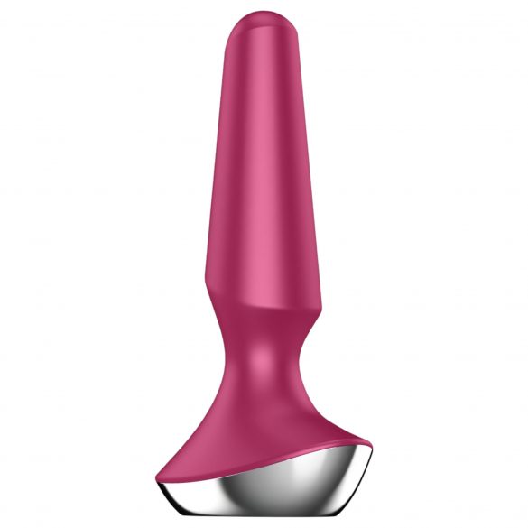 Satisfyer Plug-ilicious 2 - vibrator anal inteligent (roșu) 