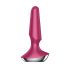 Satisfyer Plug-ilicious 2 - vibrator anal inteligent (roșu) 