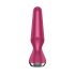 Satisfyer Plug-ilicious 2 - vibrator anal inteligent (roșu) 