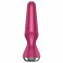 Satisfyer Plug-ilicious 2 - vibrator anal inteligent (roșu) 