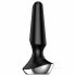 Satisfyer Plug-ilicious 2 - vibrator anal inteligent (negru) 