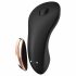 Satisfyer Little Secret - vibrator clitoridian impermeabil inteligent (negru) 