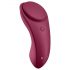 Satisfyer Sexy Secret - vibrator pentru chiloți inteligent și impermeabil (burgund)