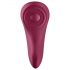 Satisfyer Sexy Secret - vibrator pentru chiloți inteligent și impermeabil (burgund)