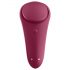 Satisfyer Sexy Secret - vibrator pentru chiloți inteligent și impermeabil (burgund)