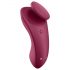 Satisfyer Sexy Secret - vibrator pentru chiloți inteligent și impermeabil (burgund)