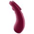 Satisfyer Sexy Secret - vibrator pentru chiloți inteligent și impermeabil (burgund)