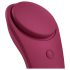 Satisfyer Sexy Secret - vibrator pentru chiloți inteligent și impermeabil (burgund)