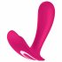 Satisfyer Top Secret - vibrator inteligent cu două motoare (roz) 