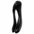 Satisfyer Candy Cane - vibrator dublu, impermeabil, cu acumulator (negru) 