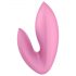 / Satisfyer Love Riot - vibrator deget impermeabil, cu acumulator (roz)