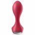 Satisfyer Backdoor Lover - vibrator anal rezistent la apă, reincărcabil (roșu) 