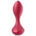 Satisfyer Backdoor Lover - vibrator anal reîncărcabil și impermeabil (roșu)