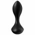 Satisfyer Backdoor Lover - vibrator anal rezistent la apă, cu acumulator (negru) 