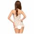 Penthouse Frumoasa Roz - babydoll și tanga (alb)  - M/L