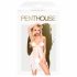 Penthouse Sweet Beast - babydoll cu model de trandafiri + tanga (roz)