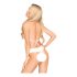 Body cu guler, Perfect Lover, culoare albă (Penthouse) 