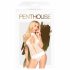 Body cu guler, Perfect Lover, culoare albă (Penthouse)  - M/L