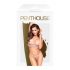 Penthouse Double Spice - set sutien dantelă (nude) 